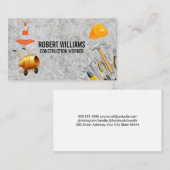 建築ツールと機器 予約カード (正面/裏面)