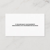 建築ツールと機器 | 注意テープ 名刺 (裏面)