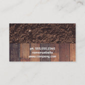 建築ツールと車両 名刺 (裏面)