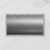 建築ツールのホームロゴ | スチールメタル 名刺 (裏面)