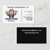 建築ツールの便利屋 名刺 (正面/裏面)