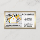 建築ツールの提供 | 大工 | ウッド 名刺 (正面)