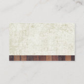 建築ツールアイコン |背グランジ景 名刺 (裏面)