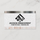 建築ツールロゴ |建物材料 名刺 (正面)