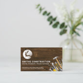 建築ツール | ウッド&建物溶接機 名刺 (スタンド正面)