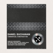 建築ツール |ダイヤモンドメッキ鋼 名刺 (外部フラット)