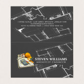 建築ツール | ブループリント | 元請負人 名刺 (外部フラット)