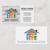 建築ツール | プロパティ管理 | 修復 名刺 (正面/裏面)