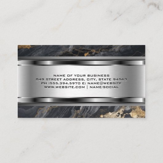 建築ツール |ホーム修復 名刺 (裏面)