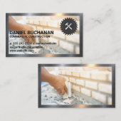 建築ツール | レンガ層 | メタル 名刺 (正面/裏面)