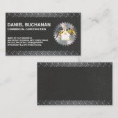 建築ツール | 丸鋸盤 | スチール 名刺 (正面/裏面)