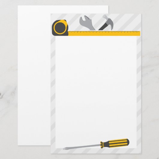 建築ツール 便箋 (正面/裏面)