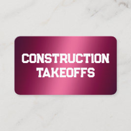 建築テイクオフ名刺 名刺