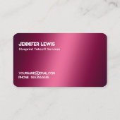 建築テイクオフ名刺 名刺 (裏面)