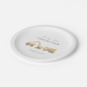 建築テーマベビーシャワー ペーパープレート (アングル)