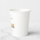 建築テーマベビーシャワー 紙コップ (左)