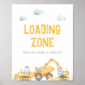 建築テーマ誕生日ウィズサイン ポスター (正面)