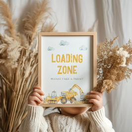 建築テーマ誕生日ウィズサイン ポスター