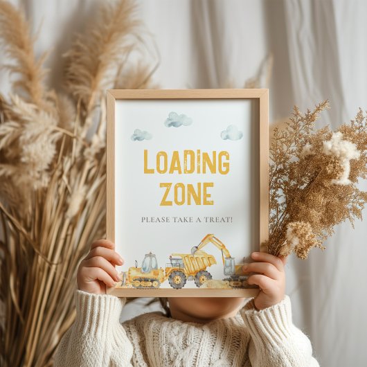 建築テーマ誕生日ウィズサイン ポスター