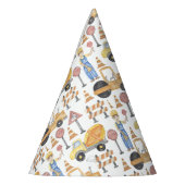 建築テーマ誕生日パーティー パーティーハット (左)