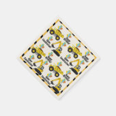 建築テーマ誕生日紙ナプキン スタンダードカクテルナプキン (角)