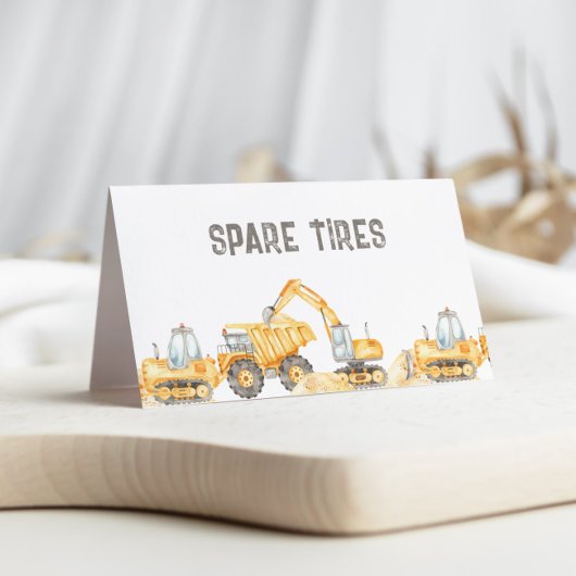 建築テーマ食品ラベル プレイスカード