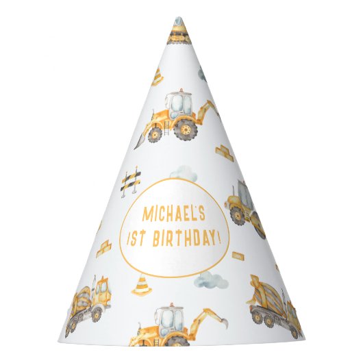 建築テーマ パーティーハット (正面)