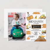 建築ディガートラック1st誕生日パーティー ポストカード (正面/裏面)