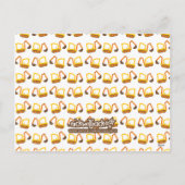 建築ディガー教室バレンタイン シーズンポストカード (裏面)