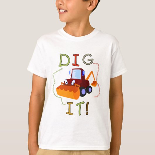 建築ディグIt Tシャツとギフト Tシャツ (正面)