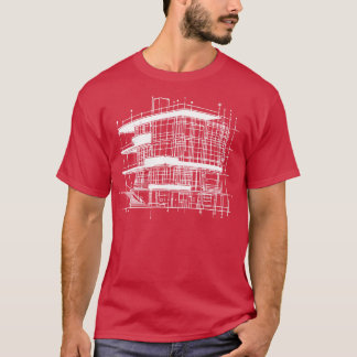建築デザイン Tシャツ