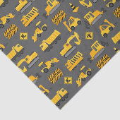 建築トラックとシンボルや象徴パターングレー 薄葉紙 (詳細)