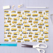 建築トラックとシンボルや象徴パターン白 薄葉紙 (クラフト)