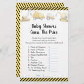 建築トラックは、価格シャワーゲームを推測 (正面/裏面)