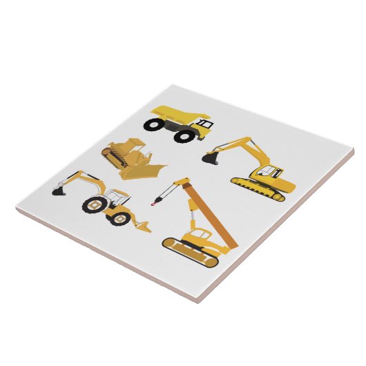 建築トラックキッズ タイル (側面)