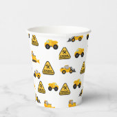 建築トラックキッド誕生日 紙コップ (右)