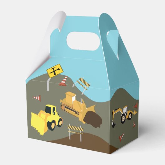 建築トラックサイトテーマありがとう フェイバーボックス (裏面サイド)