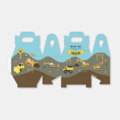 建築トラックサイトテーマありがとう フェイバーボックス (折り畳みなし)