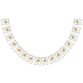 建築トラックショベルバースデーパーティー バンティングフラッグ (全)