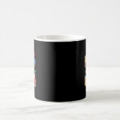 建築トラックショベル自閉症意識Tee コーヒーマグカップ (中央)