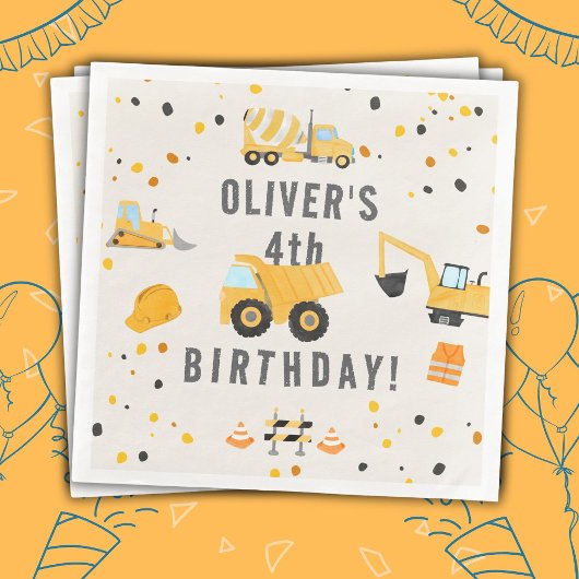 建築トラックバースデーパーティー