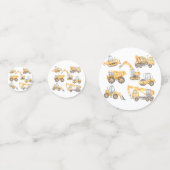 建築トラックバースデーパーティー コンフェッティ (正面)