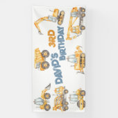 建築トラックバースデーパーティー 横断幕 (縦)