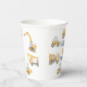 建築トラックバースデーパーティー 紙コップ (右)