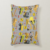 建築トラックパターン アクセントクッション (正面(垂直))