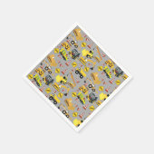 建築トラックパターン スタンダードカクテルナプキン (角)