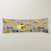 建築トラックパターン ボディピロー (裏面)