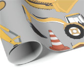 建築トラックパターン ラッピングペーパー (ロールコーナー)