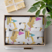 建築トラックパーティーパターン 薄葉紙 (ギフト)