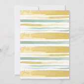 建築トラックボーイ1歳の誕生日パーティー 招待状 (裏面)